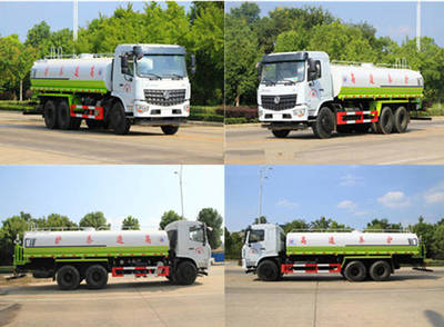 東風后雙橋灑水車 高效城市環衛的可靠伙伴